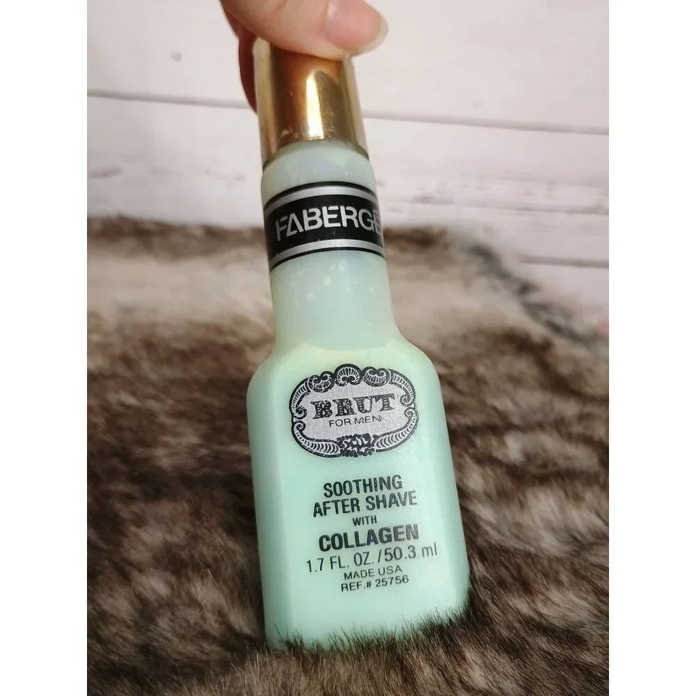 Vintage BRUT Faberge Skin Conditioning After Shave Lotion 1.7 Fl Oz 70% Full HTF